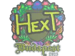 Sticker | HexT (Embroidered) | Budapest 2025