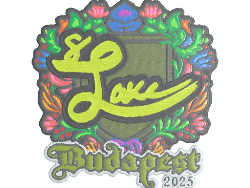Sticker | Lake (Embroidered) | Budapest 2025 Sticker | Lake (Embroidered) | Budapest 2025