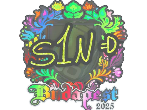 Sticker | s1n (Holo) | Budapest 2025 Sticker | s1n (Holo) | Budapest 2025