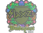 Sticker | slaxz- (Embroidered) | Budapest 2025