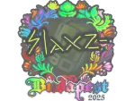 Sticker | slaxz- (Holo) | Budapest 2025