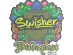 Sticker | Swisher (Embroidered) | Budapest 2025