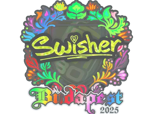 Sticker | Swisher (Holo) | Budapest 2025