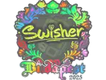 Sticker | Swisher (Holo) | Budapest 2025