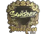 Sticker | Swisher (Gold) | Budapest 2025