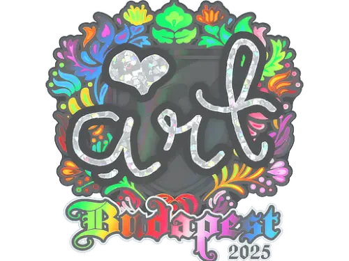 Sticker | arT (Holo) | Budapest 2025 Sticker | arT (Holo) | Budapest 2025