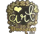 Sticker | arT (Gold) | Budapest 2025