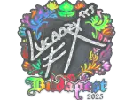 Sticker | Lucaozy (Holo) | Budapest 2025