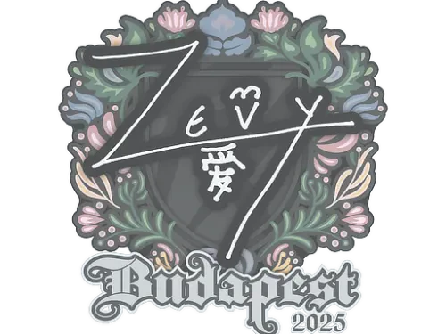 Sticker | zevy | Budapest 2025