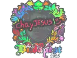 Sticker | chayJESUS (Holo) | Budapest 2025
