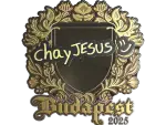 Sticker | chayJESUS (Gold) | Budapest 2025