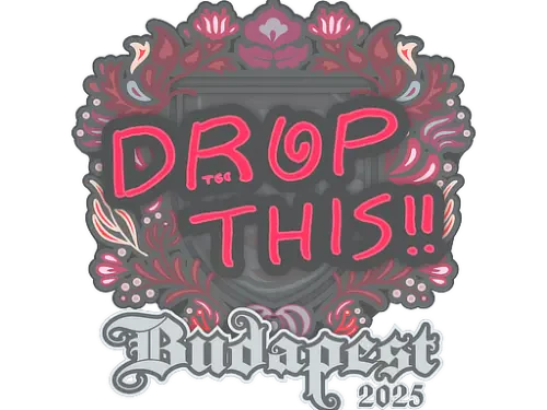 Sticker | drop | Budapest 2025 Sticker | drop | Budapest 2025