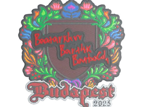 Sticker | Bart4k (Embroidered) | Budapest 2025