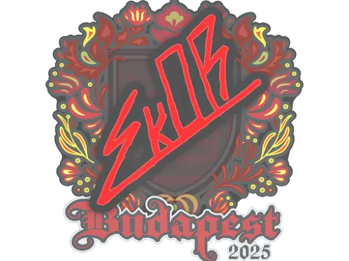 Sticker | sk0R | Budapest 2025