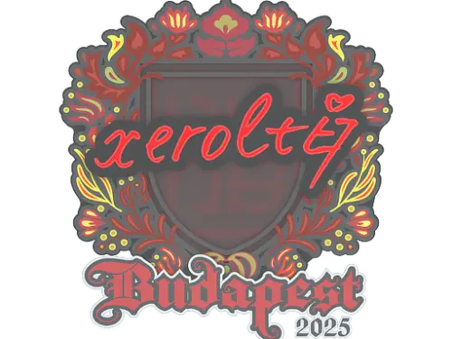 Sticker | xerolte | Budapest 2025