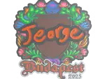 Sticker | jeorge (Embroidered) | Budapest 2025