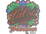 Sticker | nitr0 (Embroidered) | Budapest 2025