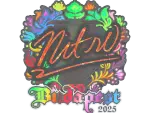 Sticker | nitr0 (Holo) | Budapest 2025