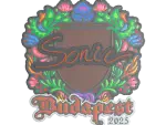 Sticker | Sonic (Embroidered) | Budapest 2025