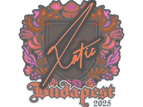 Sticker | XotiC | Budapest 2025 Sticker | XotiC | Budapest 2025
