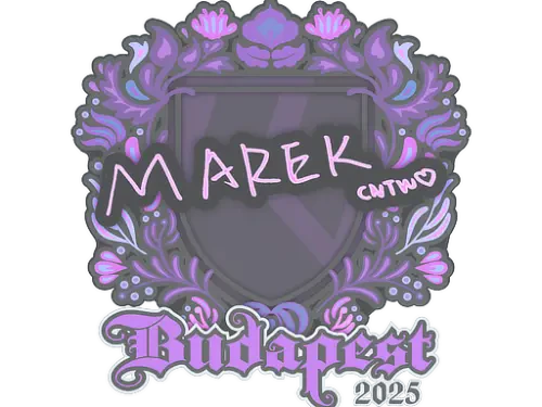 Sticker | Marek | Budapest 2025 Sticker | Marek | Budapest 2025