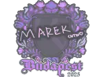 Sticker | Marek | Budapest 2025
