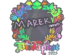 Sticker | Marek (Holo) | Budapest 2025