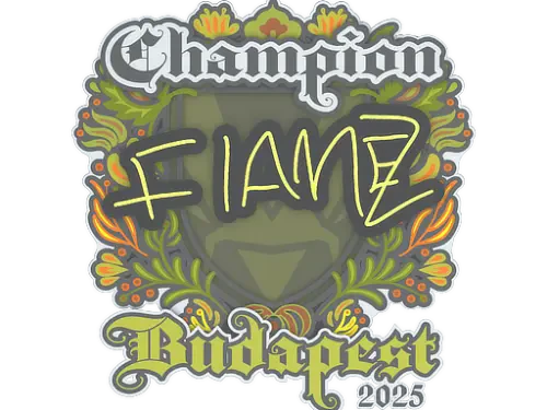 Sticker | FlameZ (Champion) | Budapest 2025 Sticker | FlameZ (Champion) | Budapest 2025