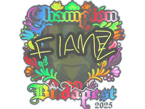 Sticker | FlameZ (Holo, Champion) | Budapest 2025