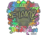 Sticker | FlameZ (Holo, Champion) | Budapest 2025