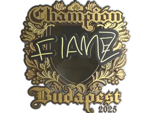 Sticker | FlameZ (Gold, Champion) | Budapest 2025 Sticker | FlameZ (Gold, Champion) | Budapest 2025