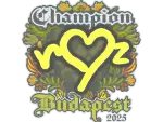 Sticker | ropz (Champion) | Budapest 2025