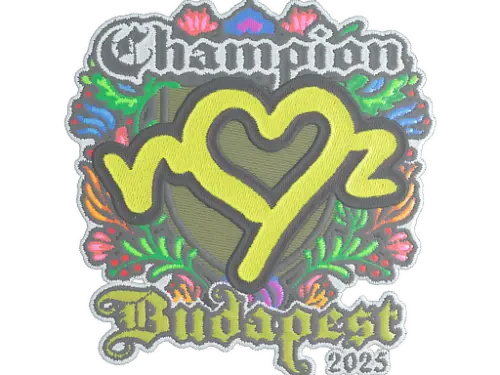 Sticker | ropz (Embroidered, Champion) | Budapest 2025