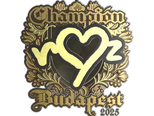Sticker | ropz (Gold, Champion) | Budapest 2025
