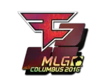 Sticker | FaZe Clan (Holo) | MLG Columbus 2016