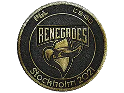 Patch | Renegades (Gold) | Stockholm 2021