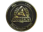 Patch | GODSENT (Gold) | Stockholm 2021