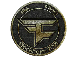Patch | FaZe Clan (Gold) | Stockholm 2021
