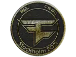 Patch | FaZe Clan (Gold) | Stockholm 2021
