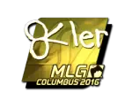Sticker | reltuC (Gold) | MLG Columbus 2016