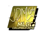 Sticker | jdm64 (Gold) | MLG Columbus 2016