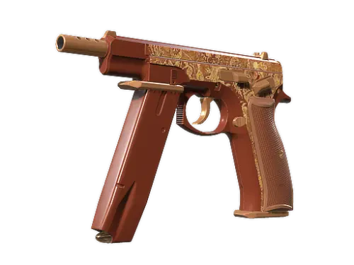 CZ75-Auto | Honey Paisley